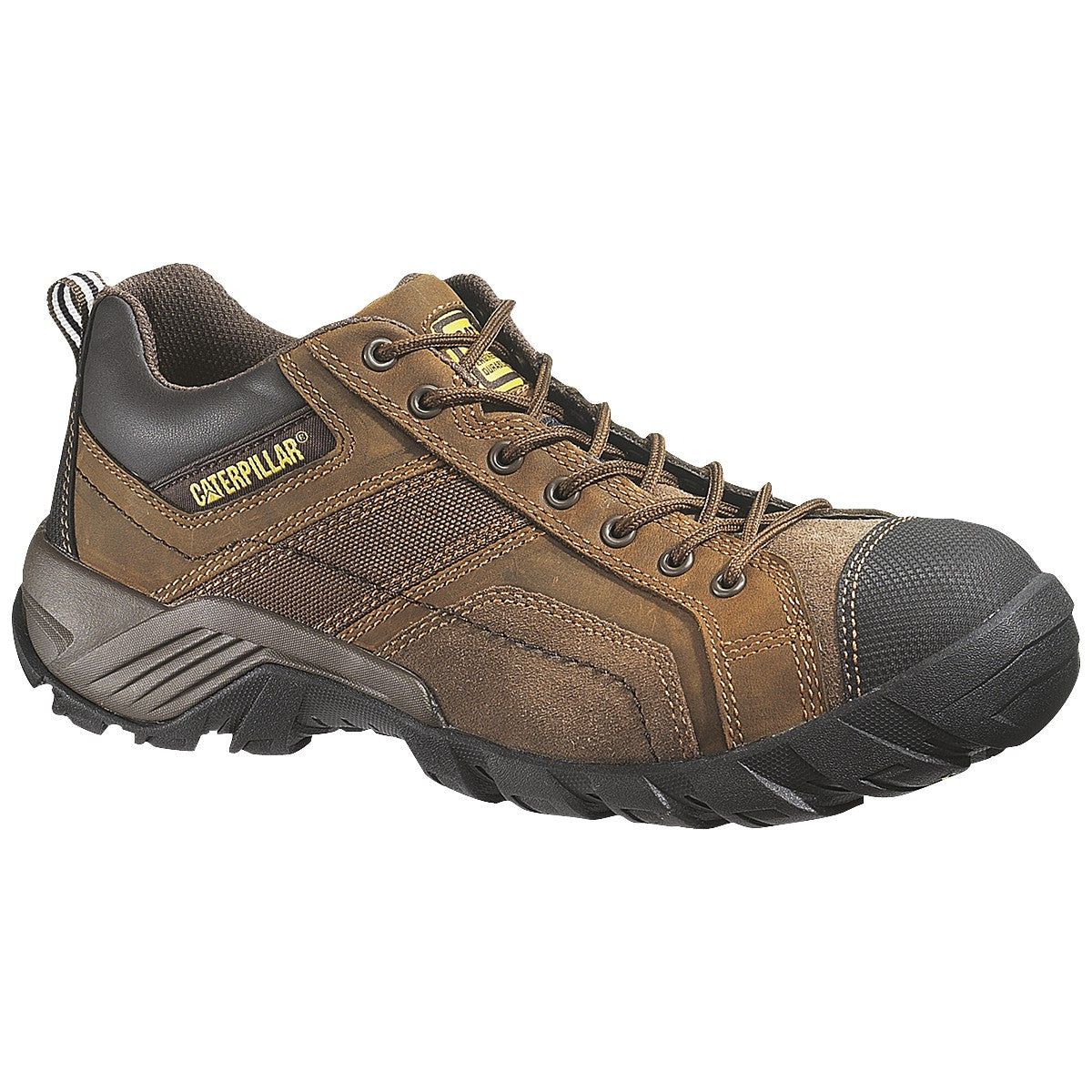 Cat® P89957-12M Caterpillar® Argon Composite Toe Work Shoe, Dark Brown, 12 M