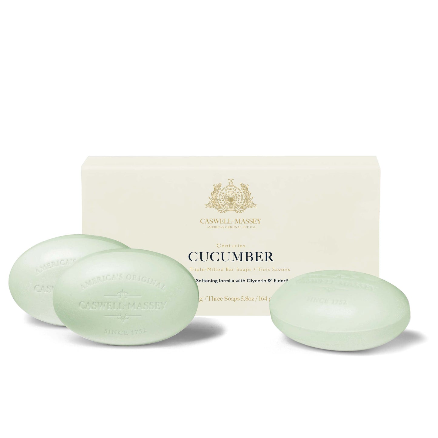 Cucumber Bar Soap Bar Soap Caswell-Massey® 3-Soap Set