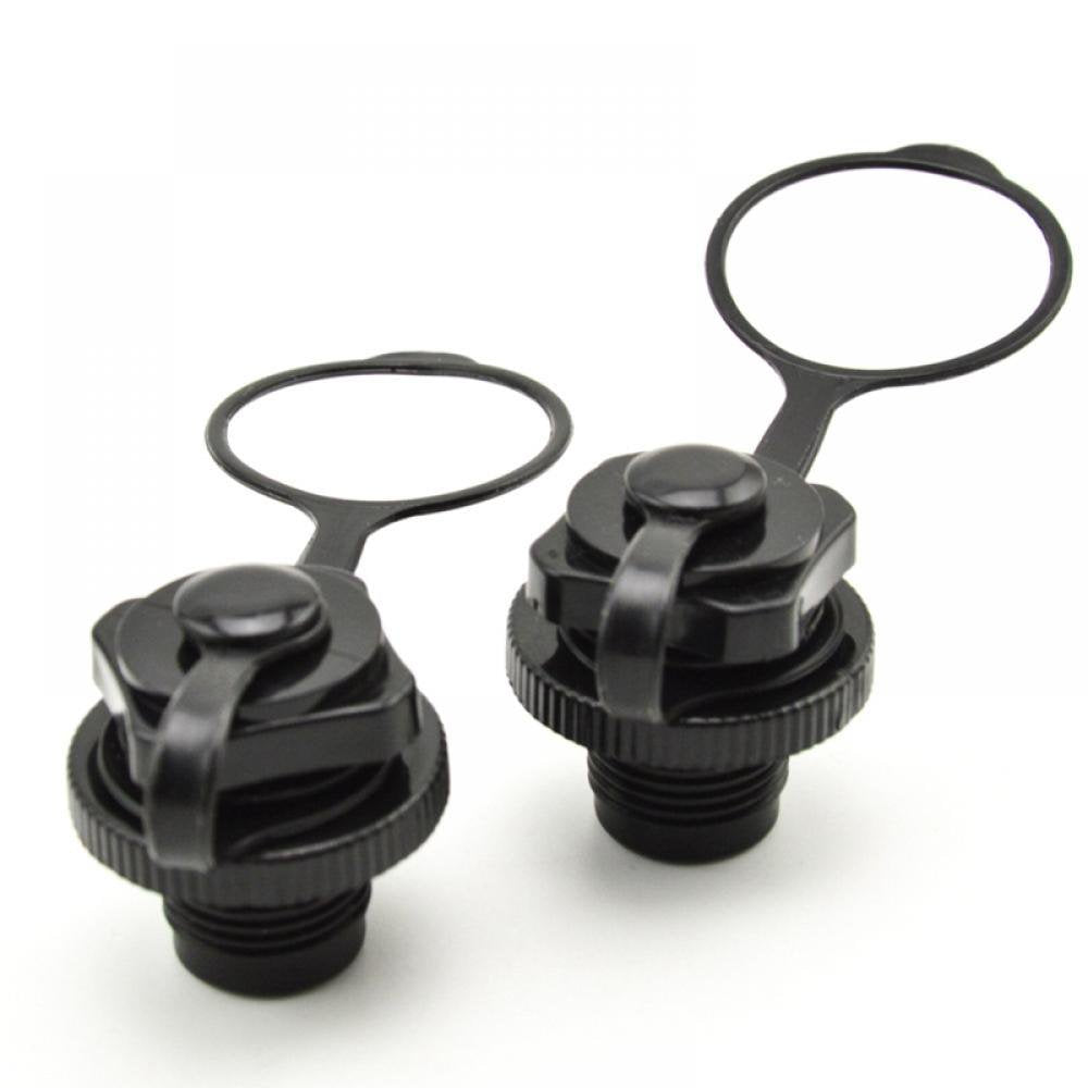 2Pcs Spitfire Tube Valve Replacement, Kayak Intex Inflatable Boat Replacement 0Ne-Way Inflation Boat Spiral Air Plugs for Inflatable Raft Boat Kayak