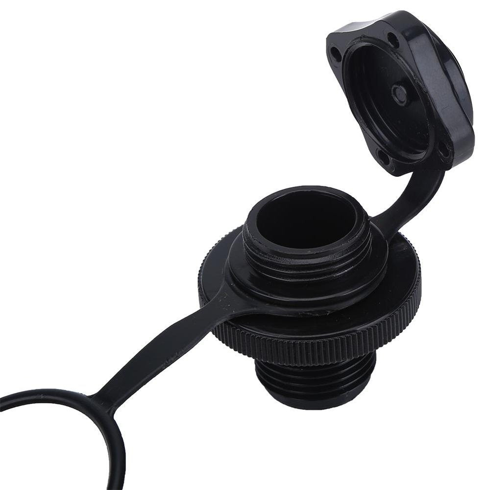 Greensen Boston Valve,2Pcs Replacement Screw Air Valve for Inflatable Rubber Dinghy Raft Pool Boat , Inflatable Boat Air Valve