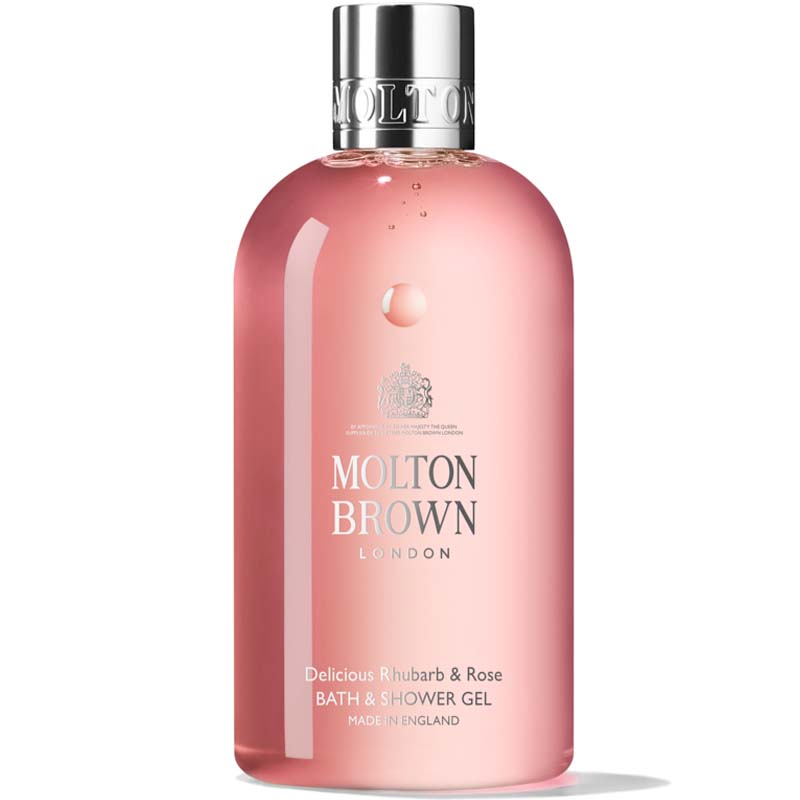 Delicious Rhubarb & Rose Bath & Shower Gel