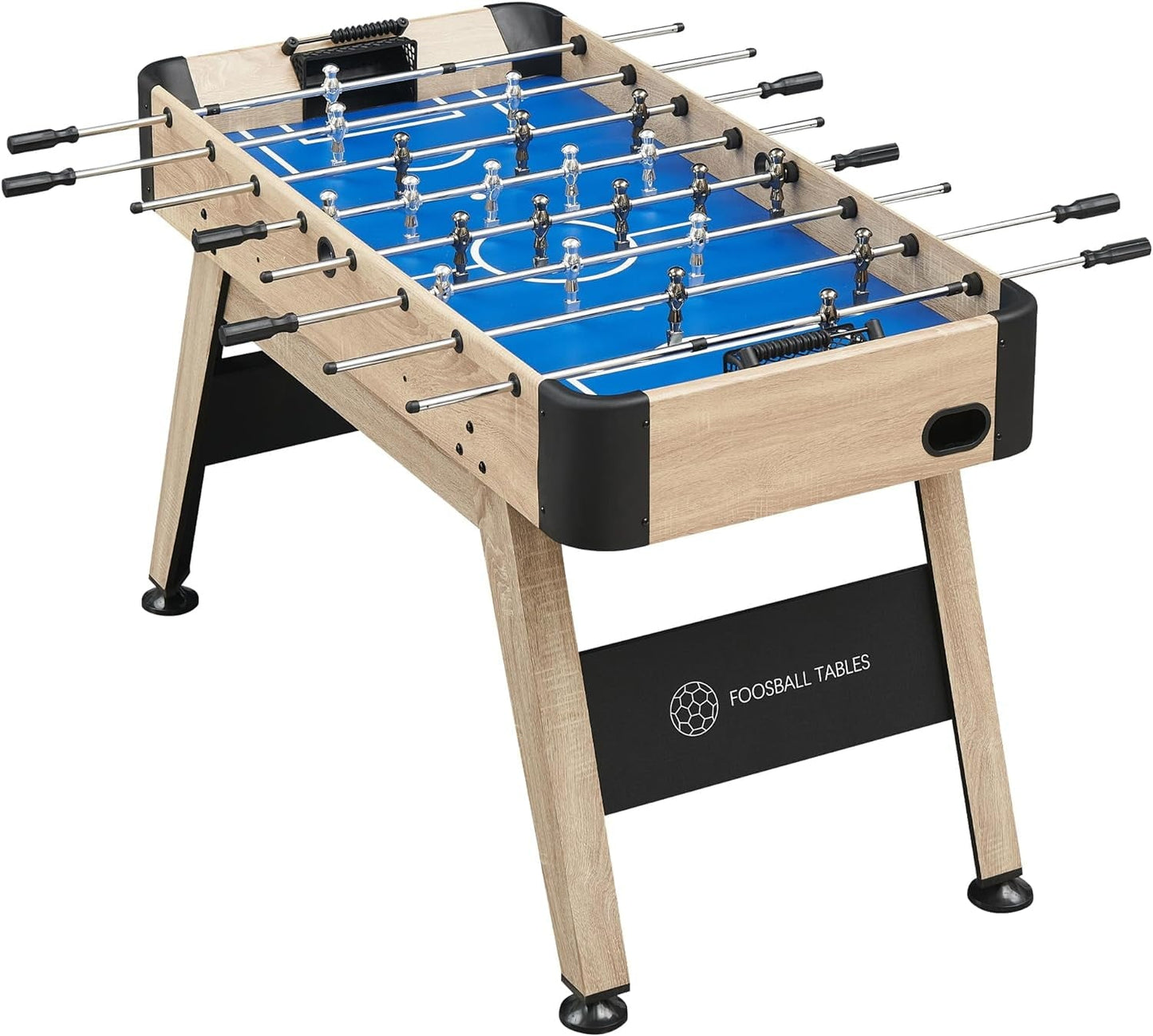 54' Foosball Soccer Table Game for Kids and Adults, Arcade Table Soccer for Home, Indoor Game Room Sport, Easy Assembly