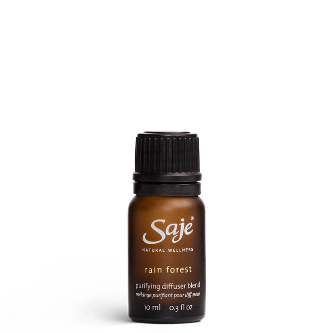 Saje Rain Forest Invigorating Diffuser Blend Rejuvenate Formulated 10ml NEW