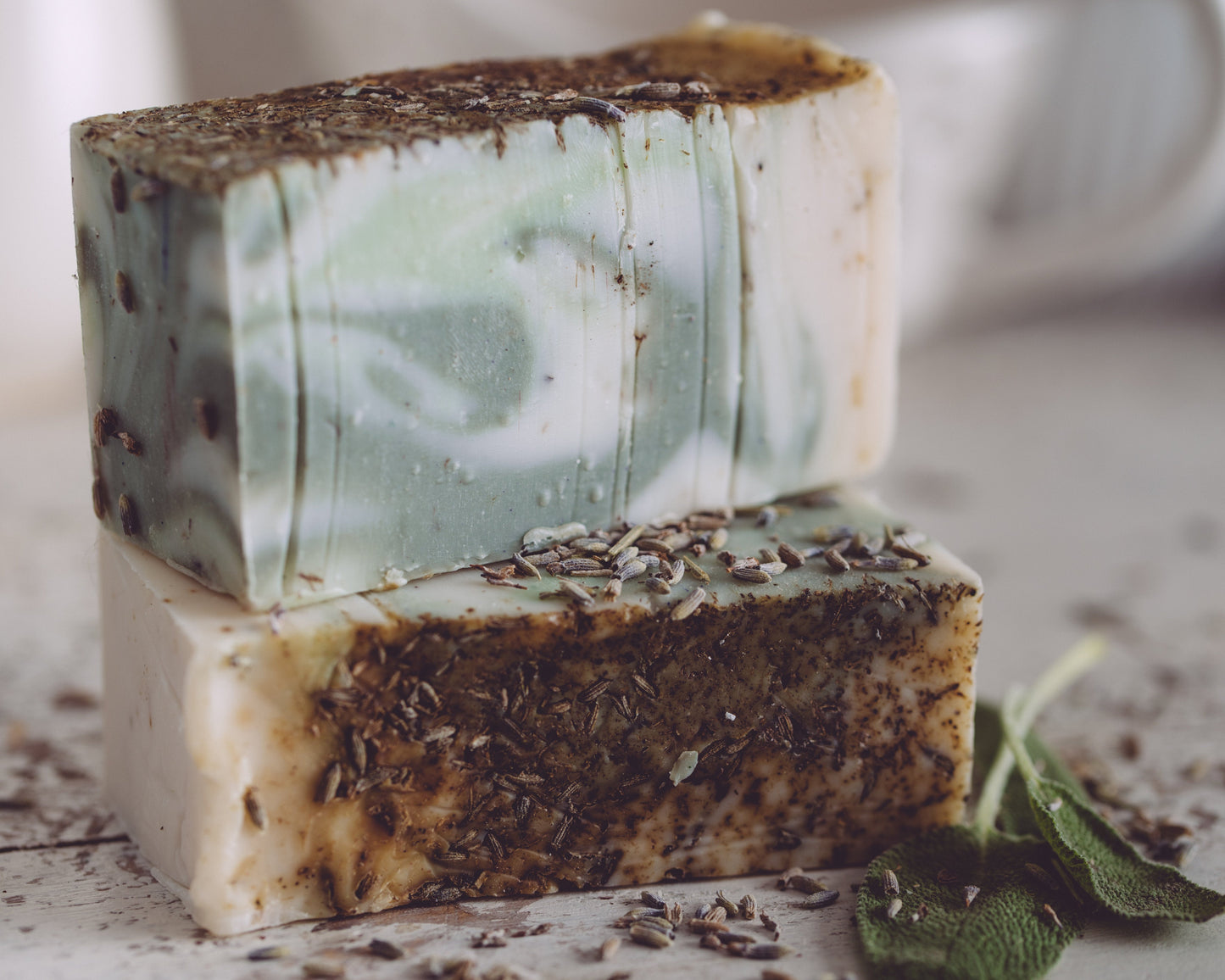 Lavender Sage Handmade Organic Soap