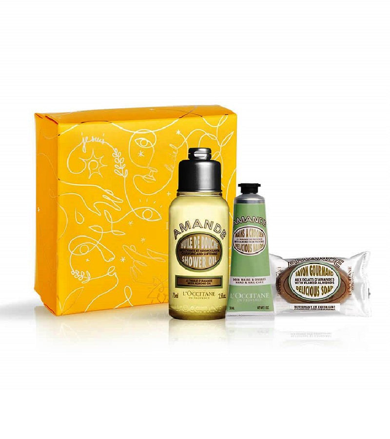 L'OCCITANE Almond 3-Piece Introductory Gift Set