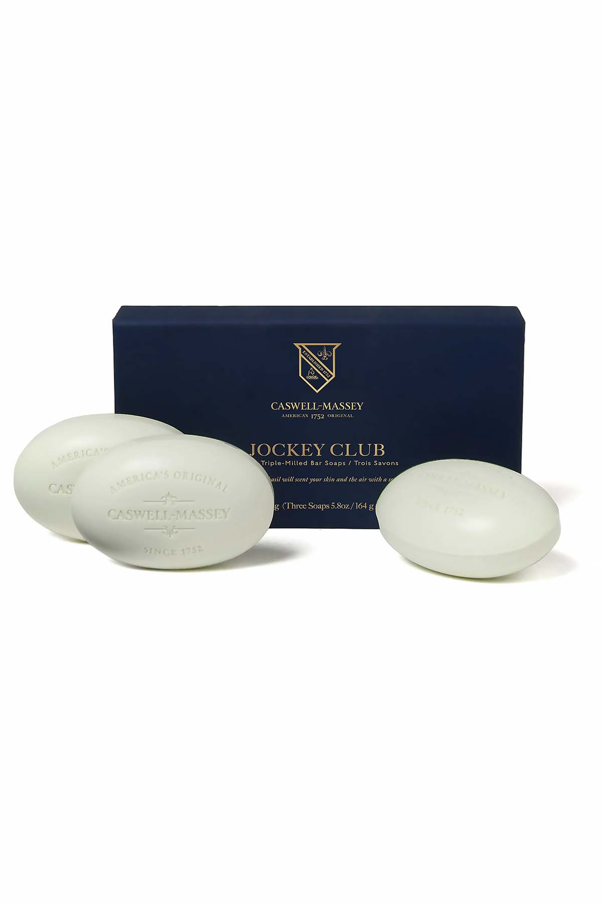 Caswell-Massey Heritage Jockey Club 3 Bar Soap Set