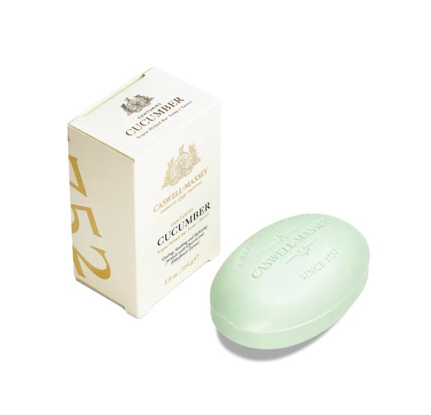 Caswell Massey Triple-Milled Bar Soap 5.8oz 164g - Centuries Cucumber