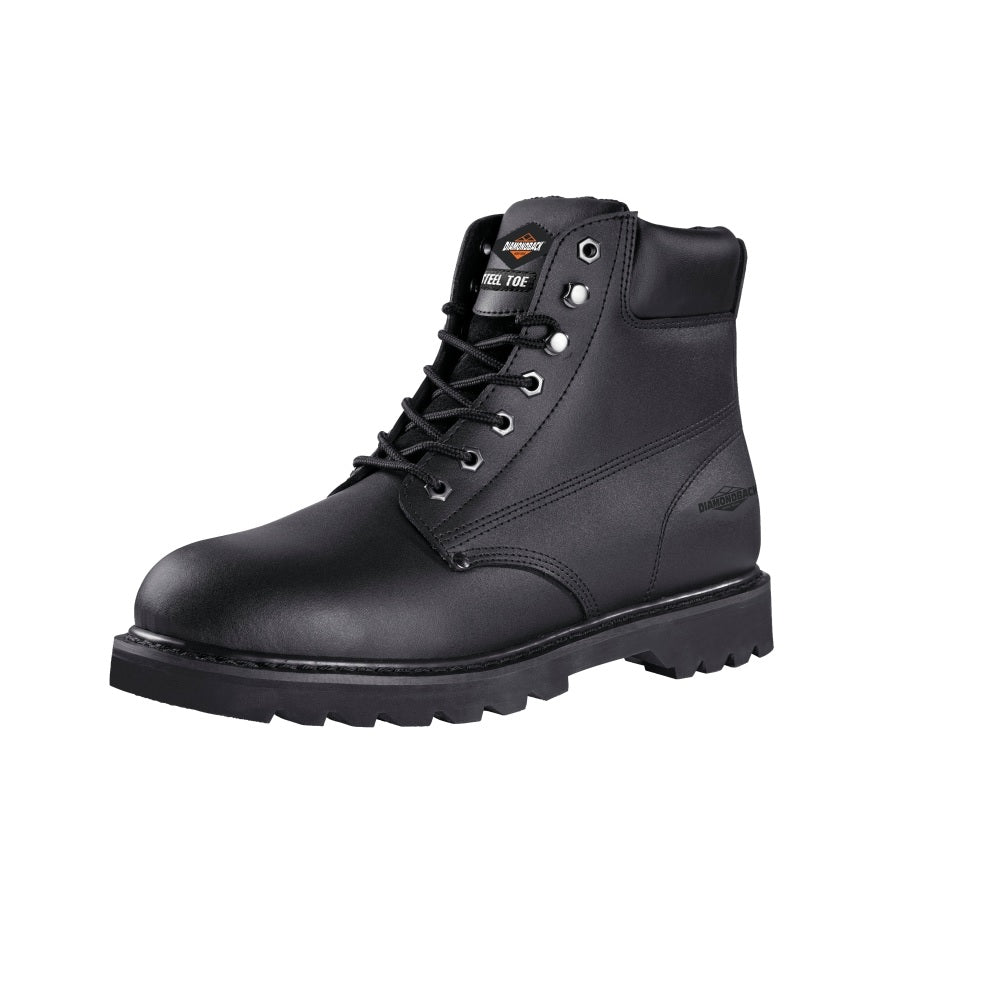 Diamondback 655SS-11 Work Boots, 11, Black