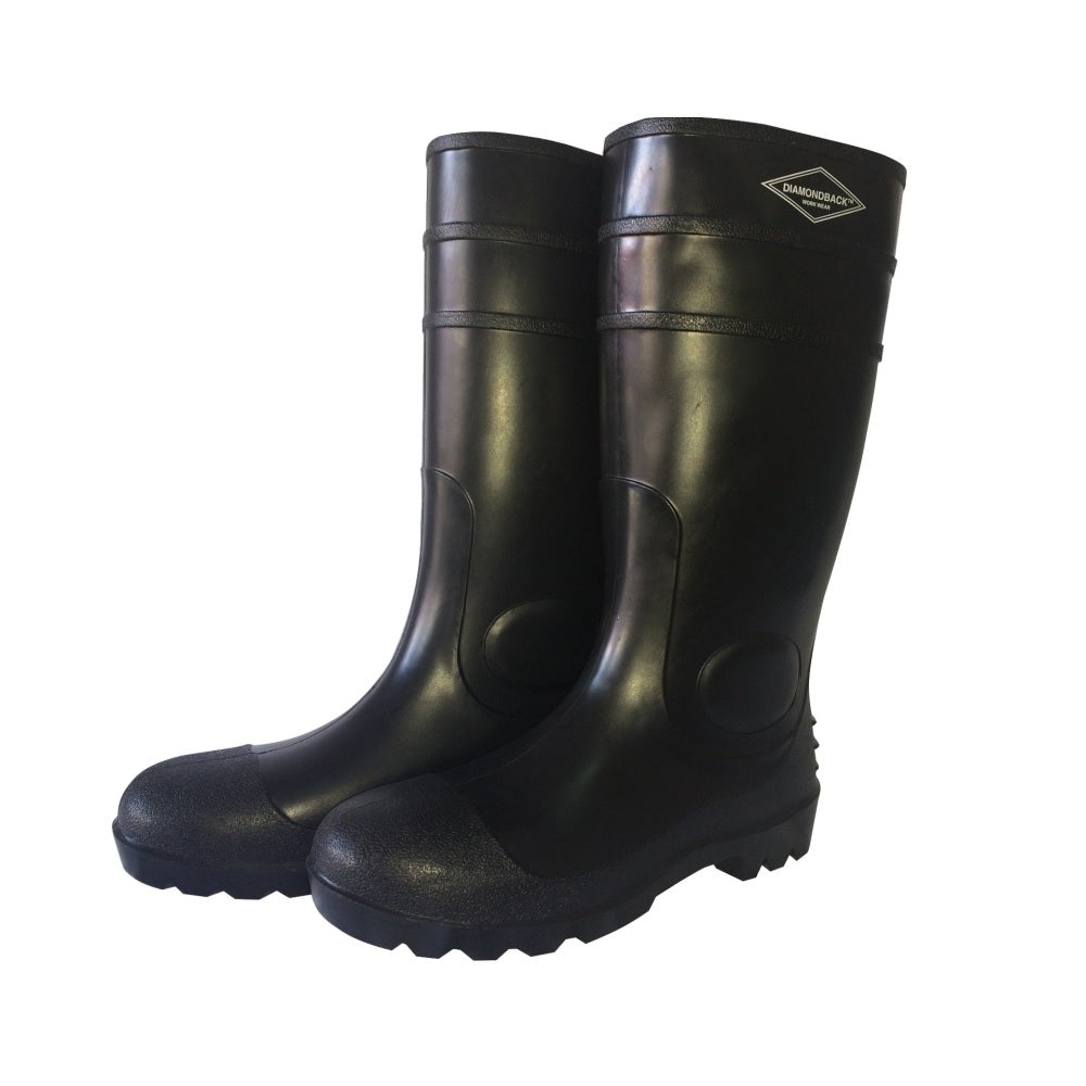 Diamondback L-G06B15 Knee Boots, 15, Black