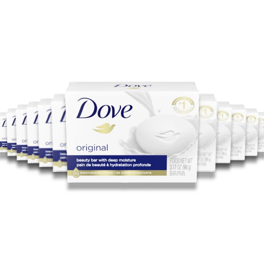 Dove - Original White Soap Bar - 3.17 oz - 48 Pack