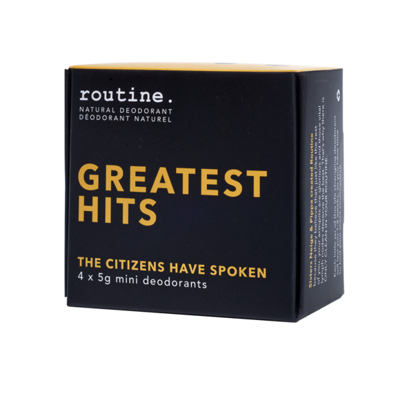 Routine - GREATEST HITS Mini Cream Deodorant Kit