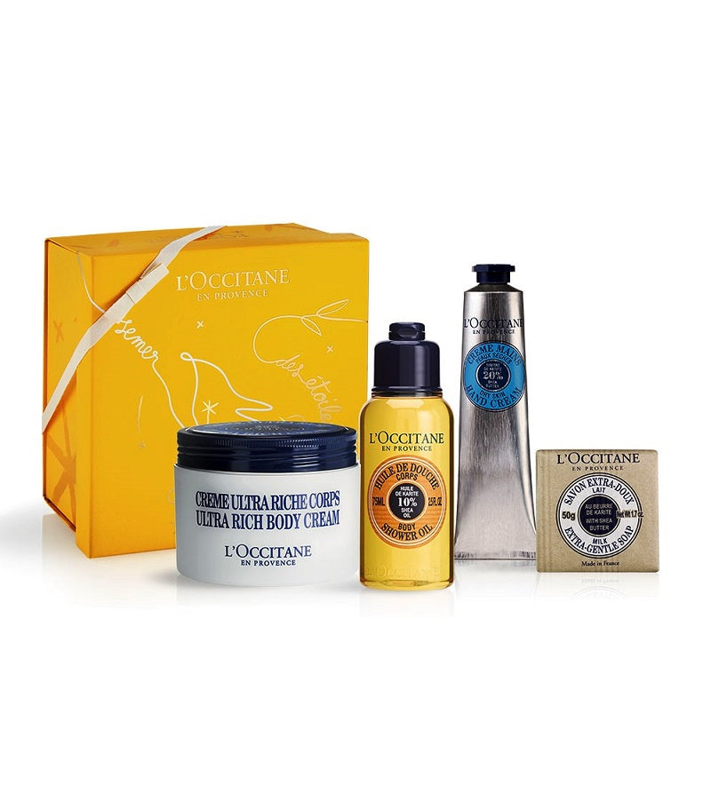 L'OCCITANE SHEA 4-PIece Personal Care Gift Set