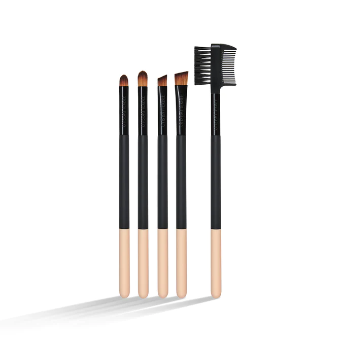 Black & Peach Lip & Brow Set