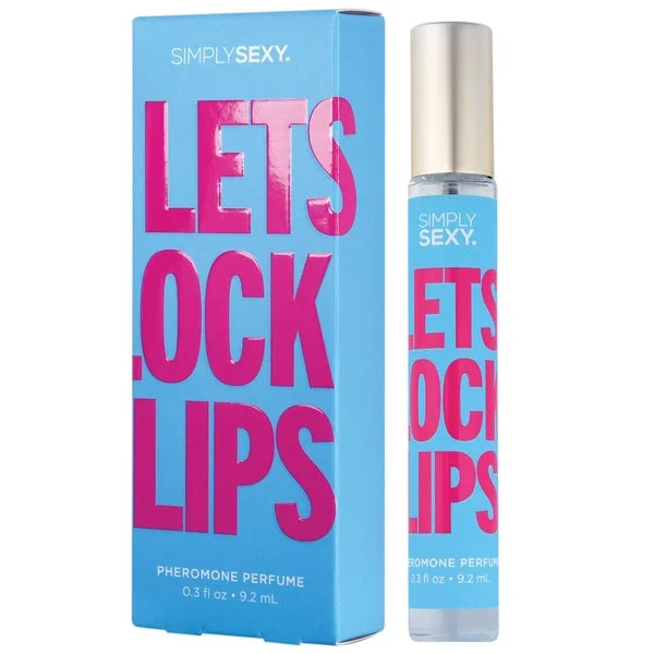 Simply Sexy Pheromone Perfume Lets Lock Lips .3 Fl Oz Intimates Adult Boutique