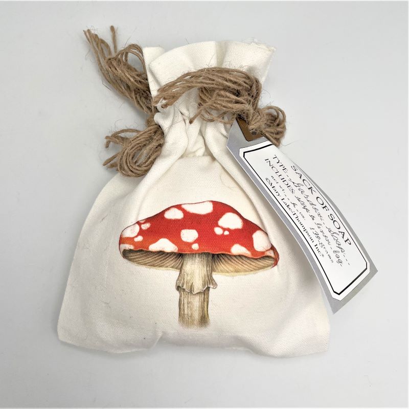 Mary Lake-Thompson Triple-Milled Soap in Sack 6oz - Toadstool