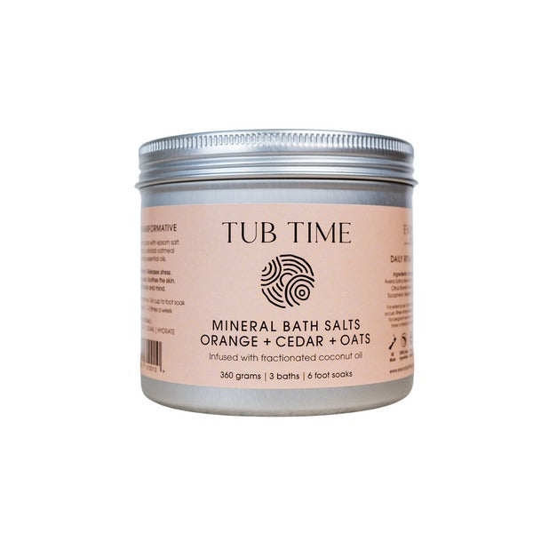 Tub Time Mineral Salts 360g Tin