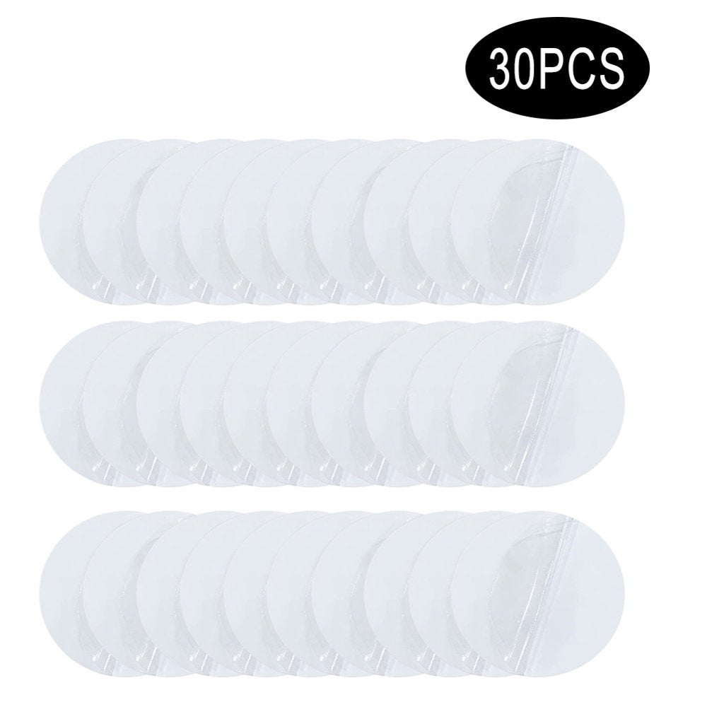 30 Pieces TPU Inflatable Patch Repair Kit Vinyl Repair Patch Self-Adhesive Plastic Pool Repair Patches for Swimming Pools Inflatable Toys Boats Raft Kayak (6 X 6 Cm)