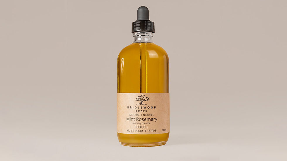 Bridlewood Soaps - Mint Rosemary Body Oil