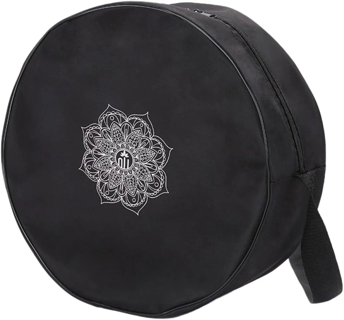 INOOMP 2Pcs Carrier Double Multipurpose Block Blocks Prop Starter Tote Back for Holder Strap Black Elegant Sports Large Storage Carrying Pattern Exercise Yoga Er Travel Capacity