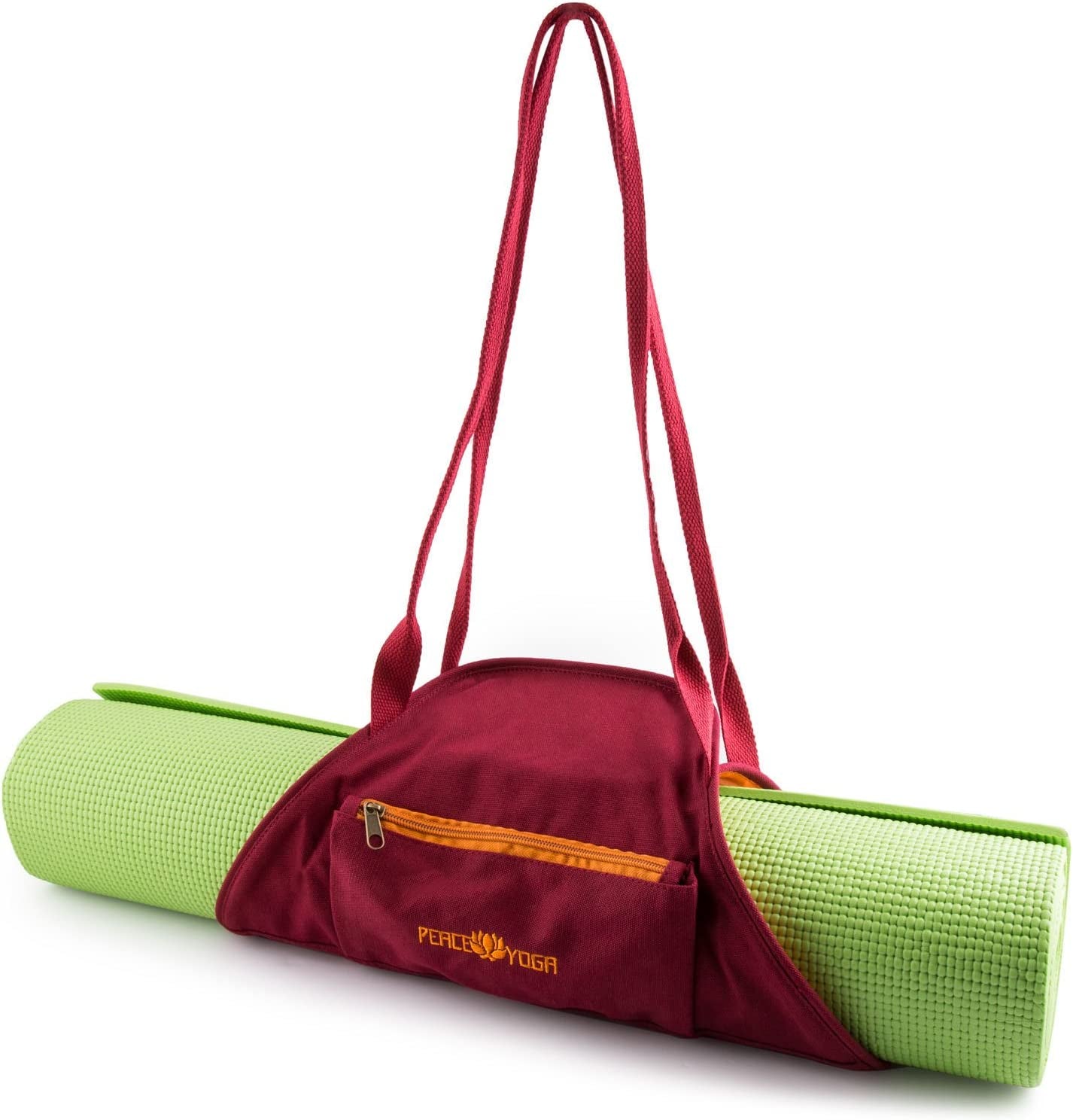 Peace Yoga Yoga Mat Wrap Bag Carrier - Choose Your Color