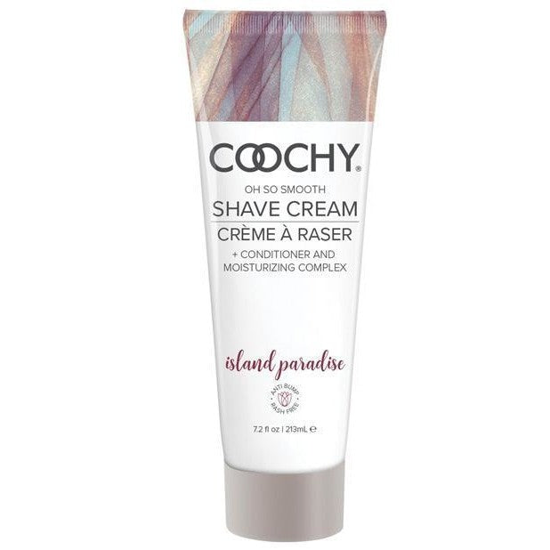 Coochy Shave Cream Island Paradise 7.2 Oz Intimates Adult Boutique