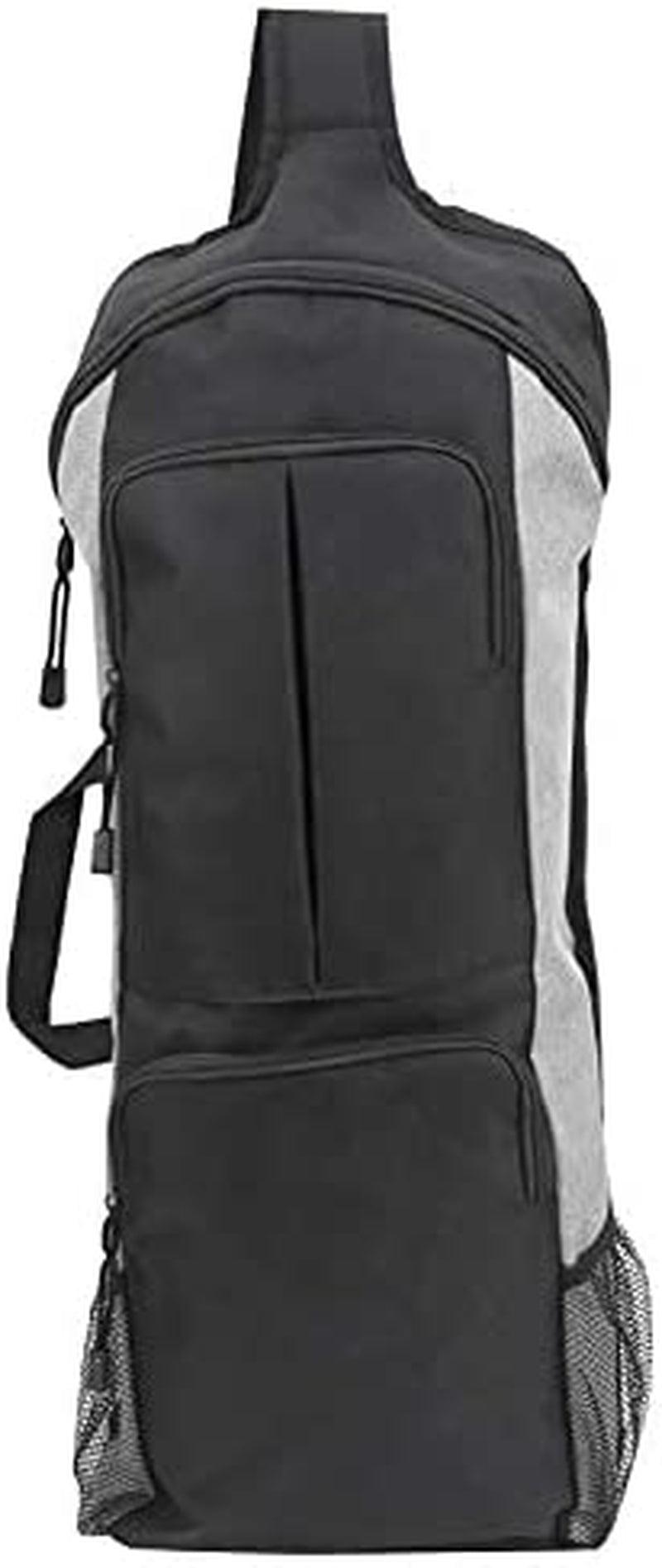 SALUTUYA Yoga Mat Bag, Large Yoga Mat Tote Sling Carrier, Yoga Mat Carrying Bag with Versatile Storage Mesh and Zipper Pockets for Women Men Gym Sport Travel