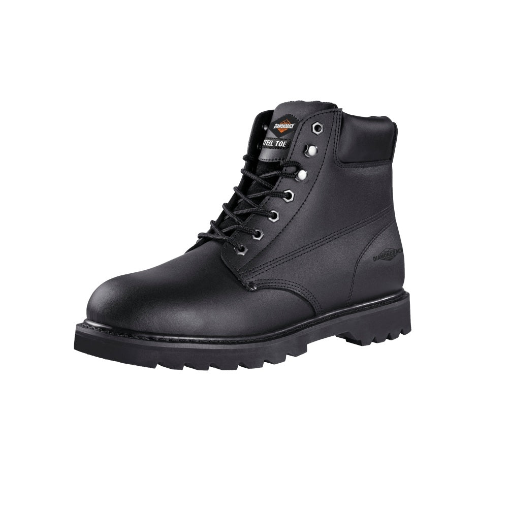 Diamondback 655SS-13 Work Boots, 13, Black