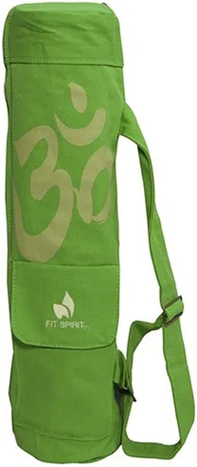 FIT SPIRIT 7 Chakra Exercise Yoga Mat Bag W/Cargo Pocket - Choose Your Color (MAT Is NOT Included)