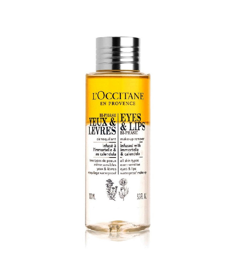 L'OCCITANE 2-phase Eyes & Lips Make up Remover - 100 ml