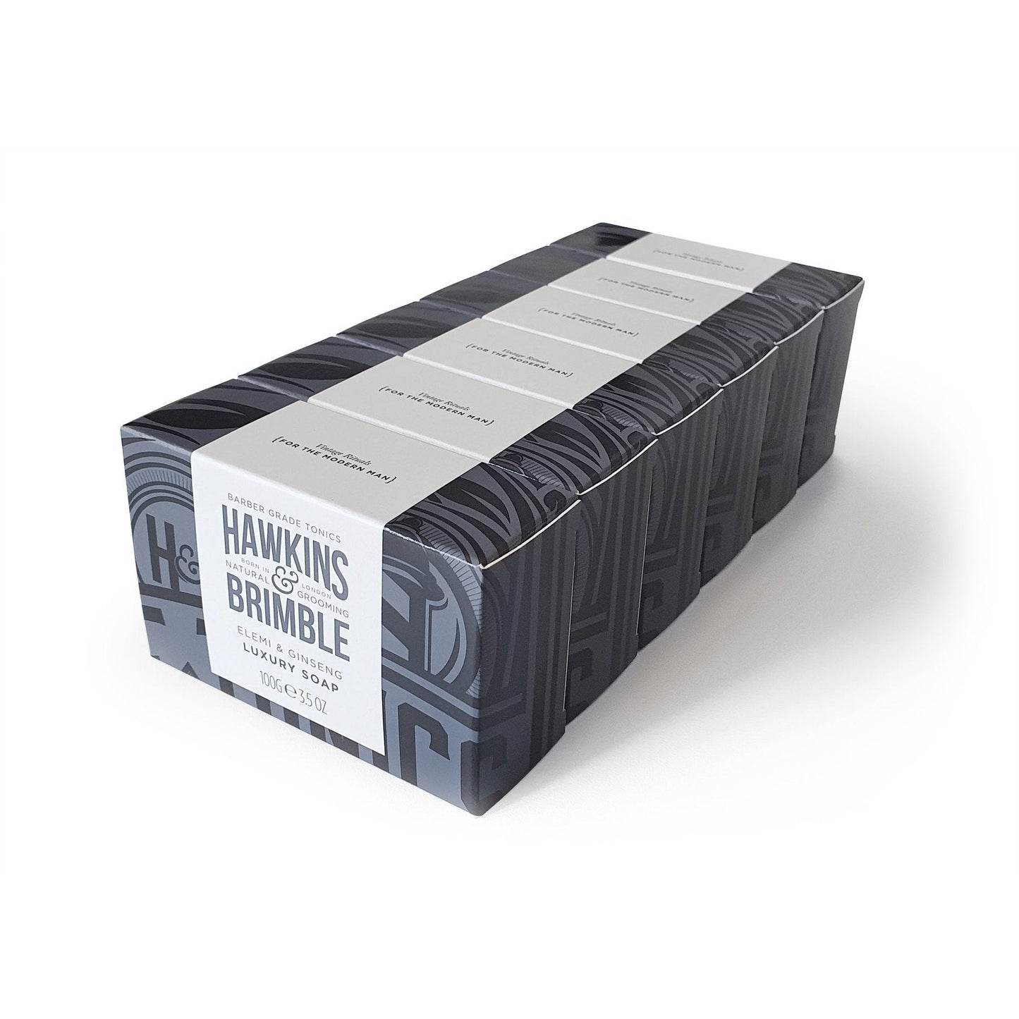 Hawkins & Brimble Luxury Soap Bar - 100g - pack of 6