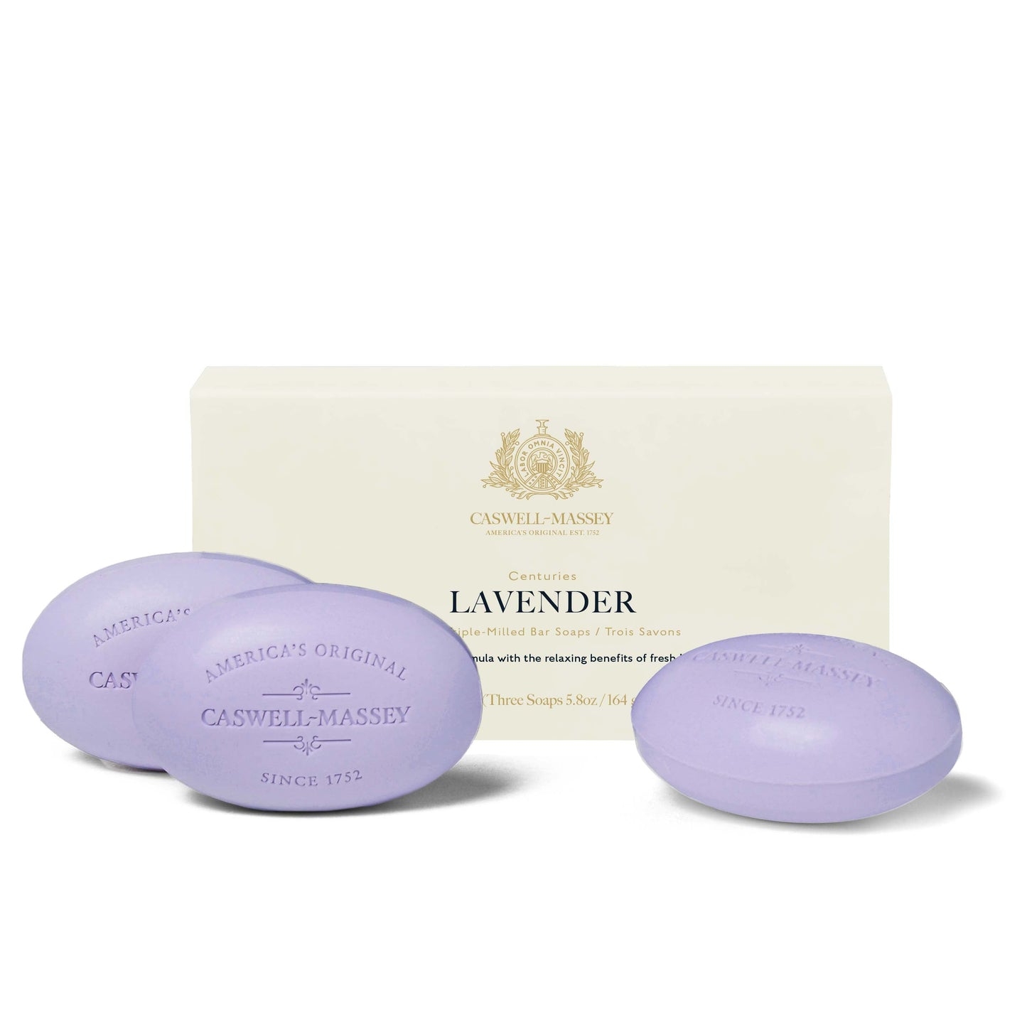 Lavender Bar Soap Bar Soap Caswell-Massey® 3-Soap Set
