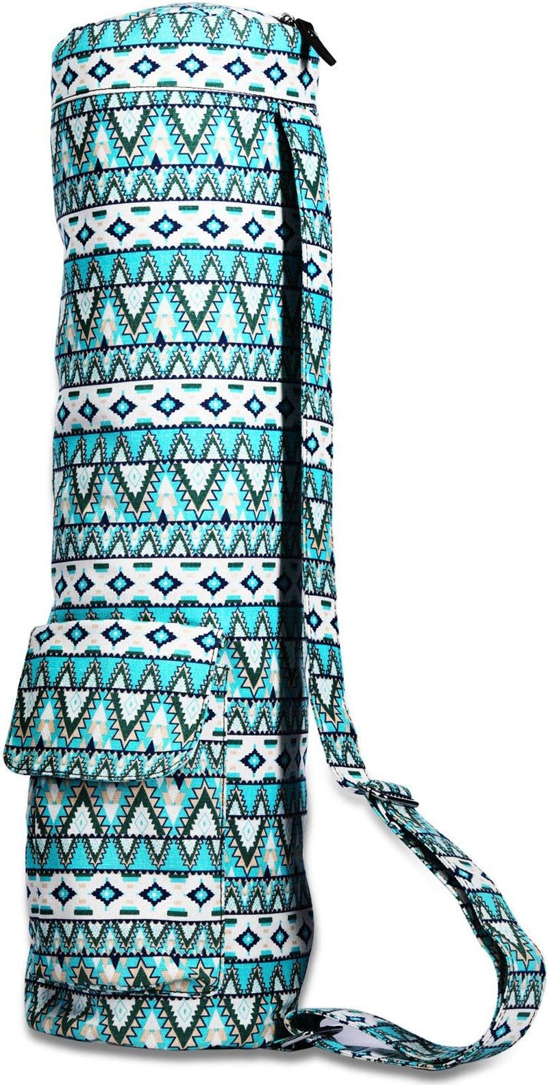 IUGA Yoga Mat Bag with Large Size Pocket & Inner Zipper Pocket, Yoga Carrier Bag Fit Most Yoga Mat Size