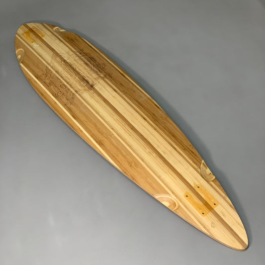 LAND YACHTZ Fiberglass Pinner Longboard Canadian Maple Deck 44"x10" (New Other)