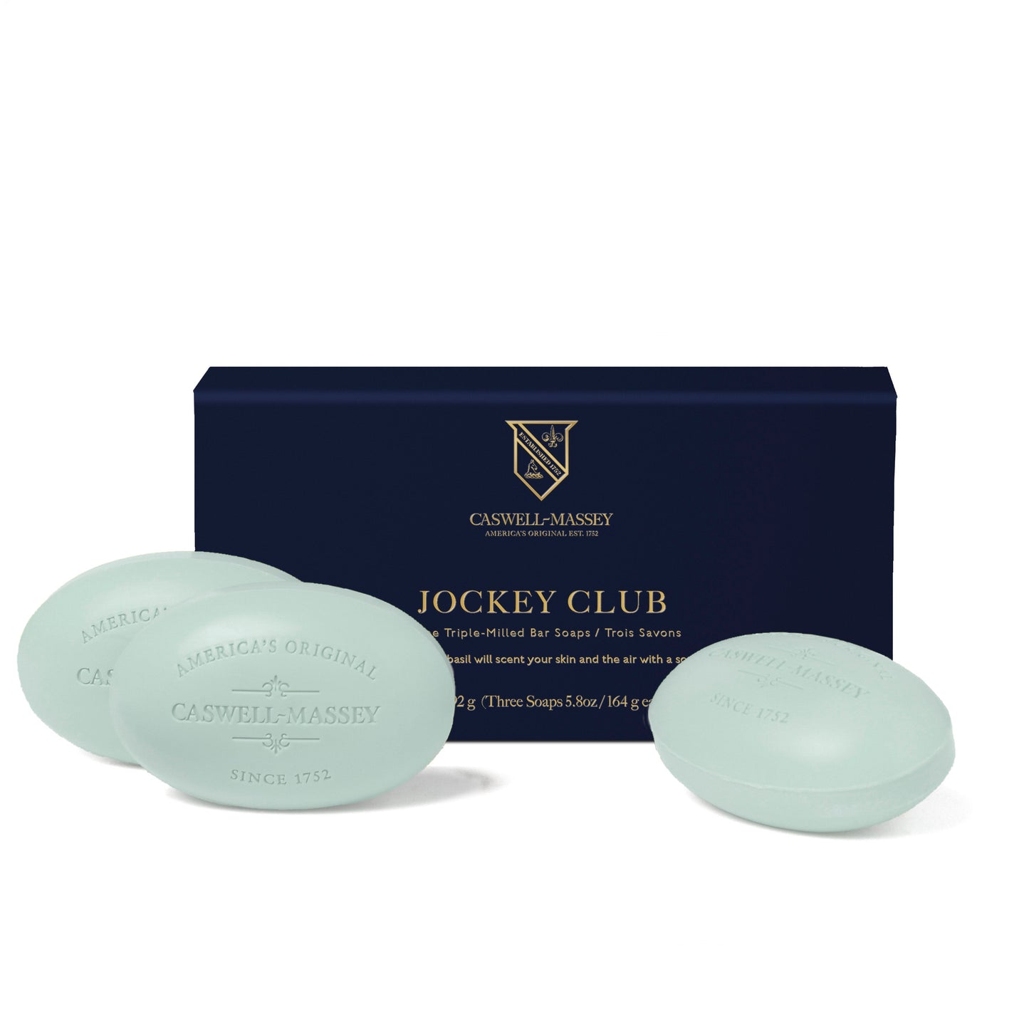 Jockey Club Bar Soap Bar Soap Caswell-Massey® 3-Soap Set