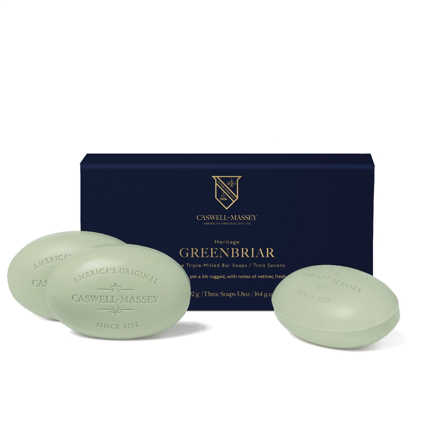 Greenbriar Bar Soap Bar Soap Caswell-Massey® 3-Soap Set