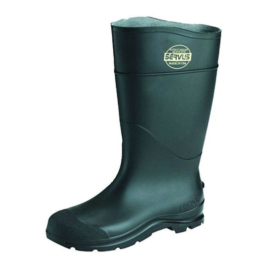 Servus 18822-11 Non-Insulated Mens CT Hi-Knee Boot, Black, Size 11