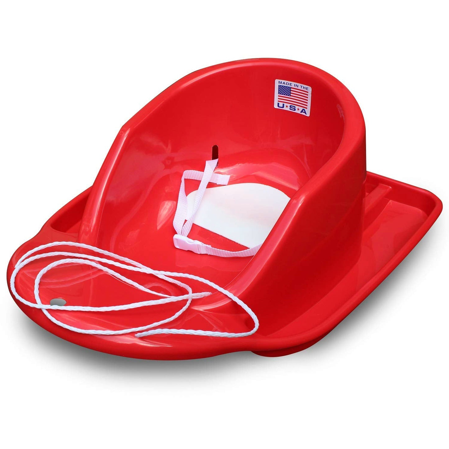 Paricon 625 Flexible Flyer Toddler Boggan with Foam Seat Pad, Red