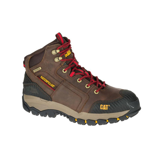 Cat P74065-11.5W Men's Navigator Waterproof Soft-Toe Work Boot, Clay, 11.5 Wide