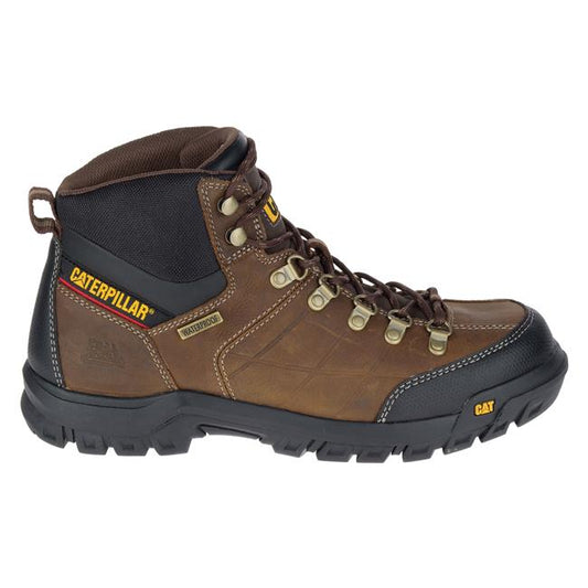 CAT P74128-13.0M Men's Soft-Toe Threshold Waterproof Work Boot, Brown, 13 Medium