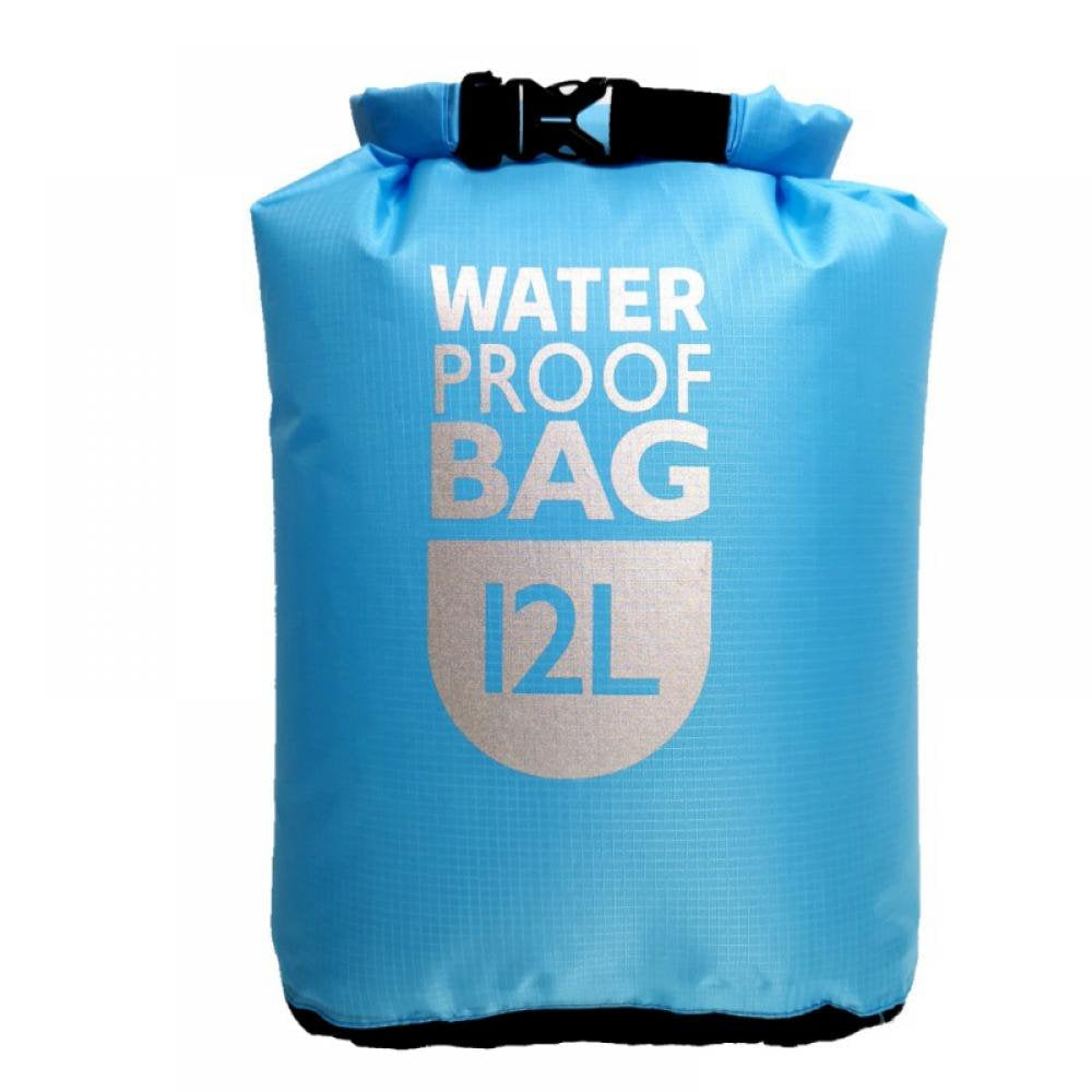 Floating Waterproof Dry Bag 6L/12L/24L, Roll Top Sack Keeps Gear Dry for Kayaking, Rafting, Boating, Swimming, Camping, Hiking, Beach, Fishing