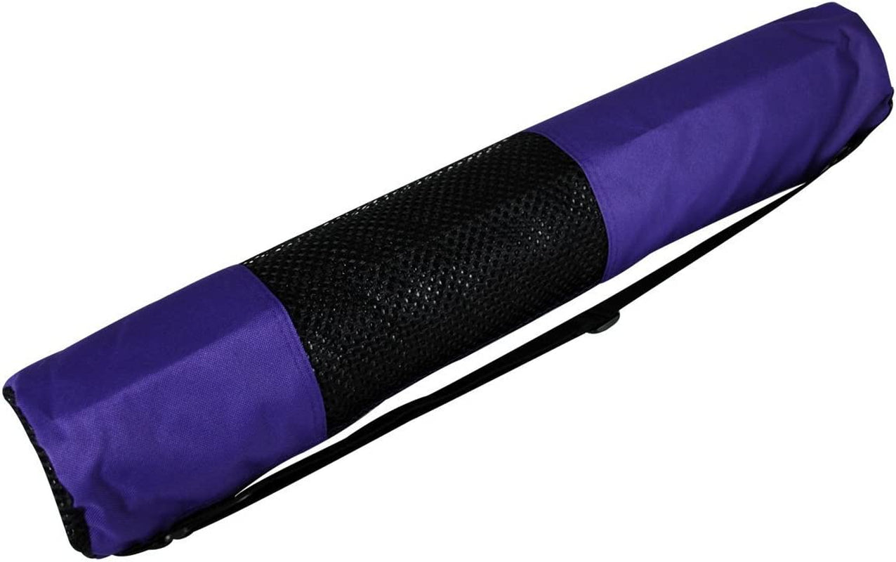 Yogaaccessories Large Nylon Zippered Yoga Mat Bag