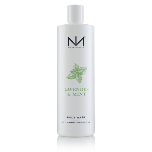 Niven Morgan Lavender & Mint Body Wash - 16oz