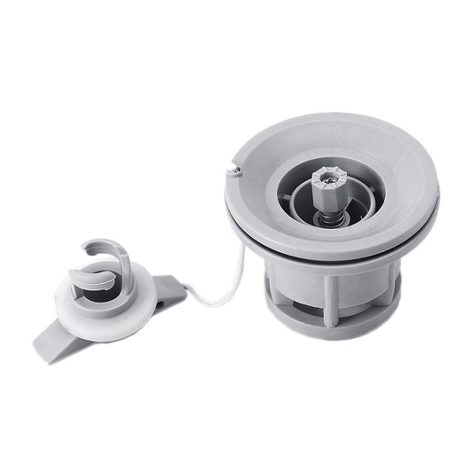 Kayak Valve Adapter Cap Air Plugs for Inflatable Boat Canoe Raft with Mesh Cover