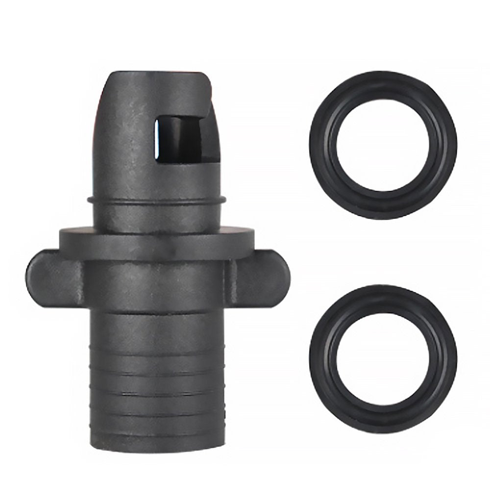 Rinhoo Air Valve Rubber Boat Inflatable Boat Spiral Plastic One-Way Valve Pump Adapter Raft Kayak Air Bed Accessory