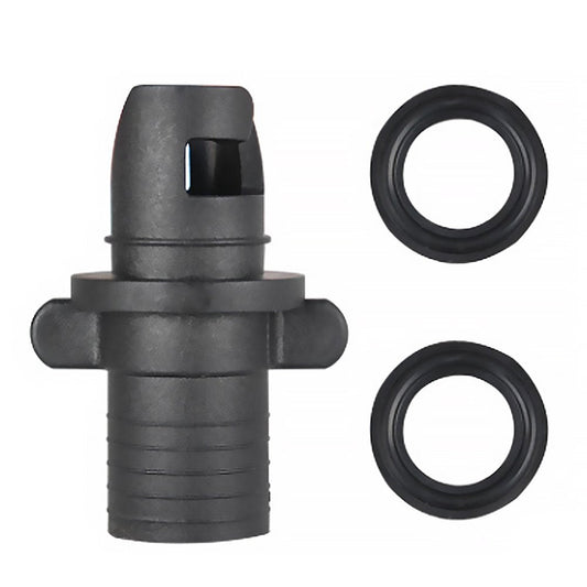 Rinhoo Air Valve Rubber Boat Inflatable Boat Spiral Plastic One-Way Valve Pump Adapter Raft Kayak Air Bed Accessory