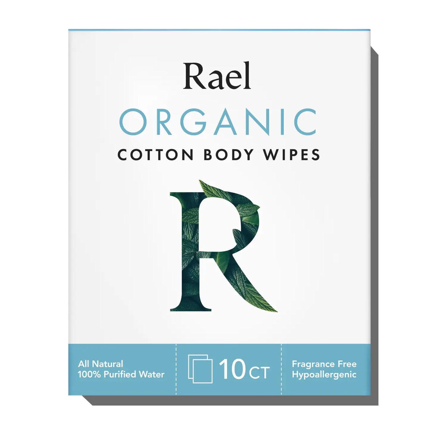 Rael Beauty Organic Cotton Feminine Wipes