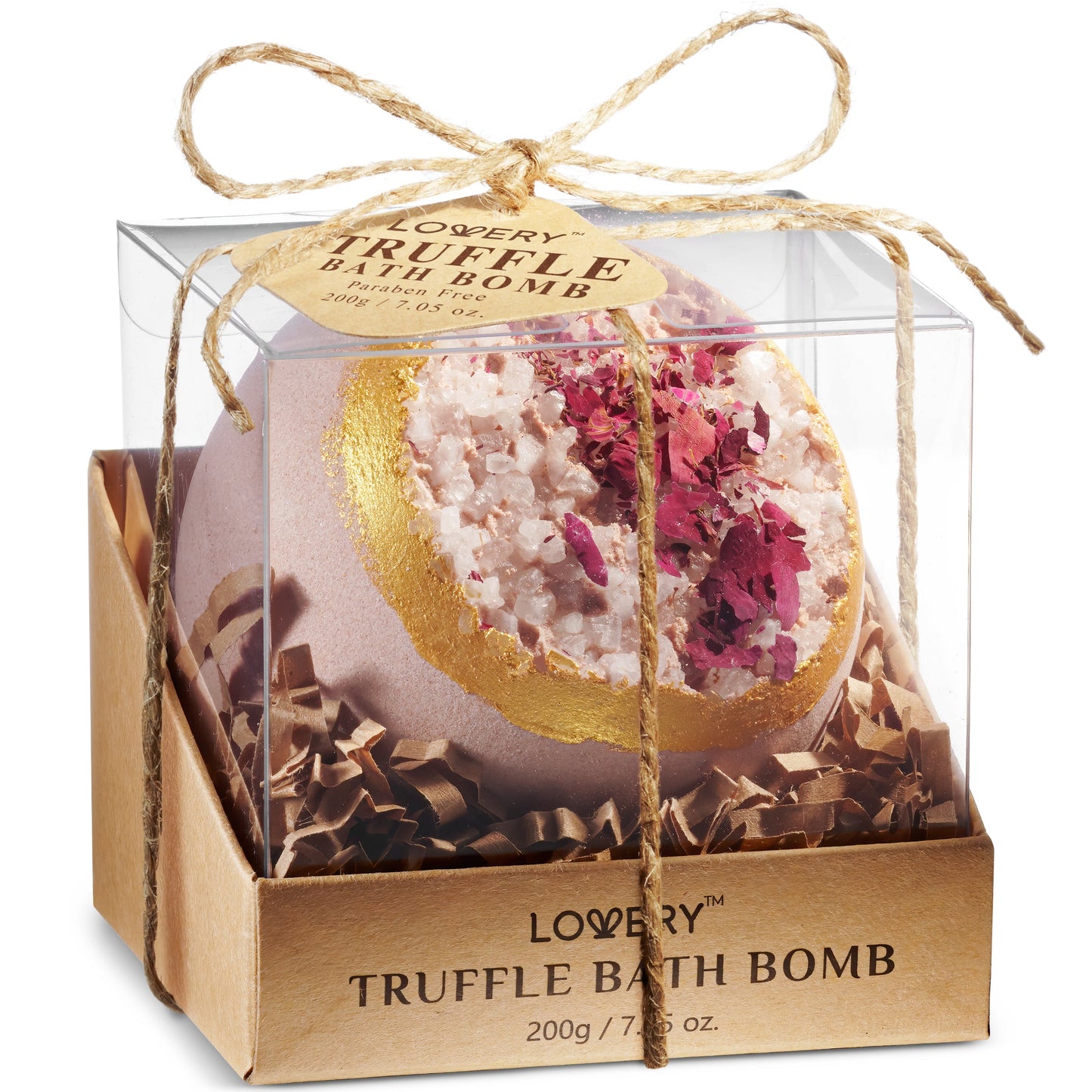 Truffle Deluxe Bath Bomb - 7oz Handmade Spa Fizzy