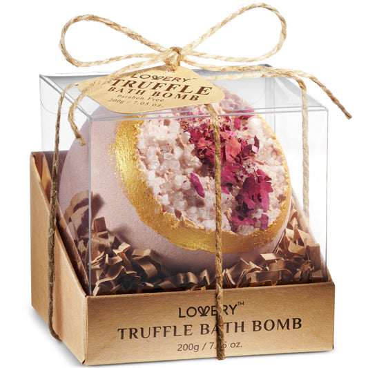 Truffle Deluxe Bath Bomb - 7oz Handmade Spa Fizzy