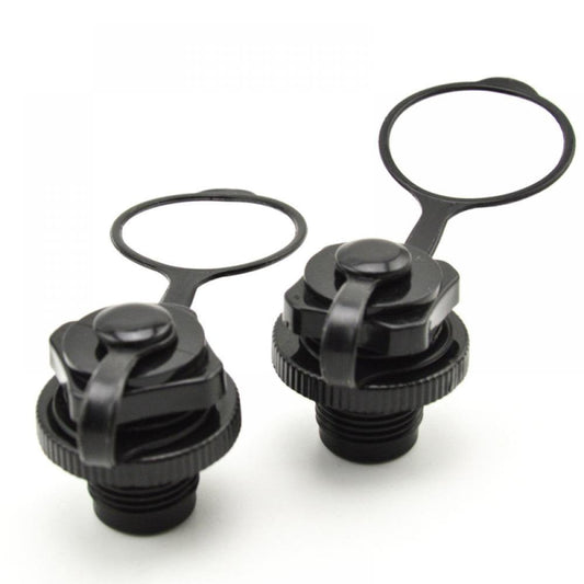 Topwoner 2Pcs Spitfire Tube Valve Replacement, Kayak Intex Inflatable Boat Replacement 0Ne-Way Inflation Boat Spiral Air Plugs for Inflatable Raft Boat Kayak