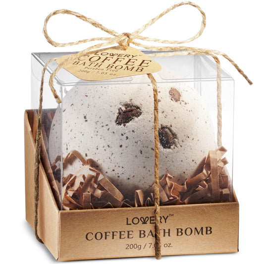 Coffee Handmade Bath Bomb - 7oz Home Spa Fizzy